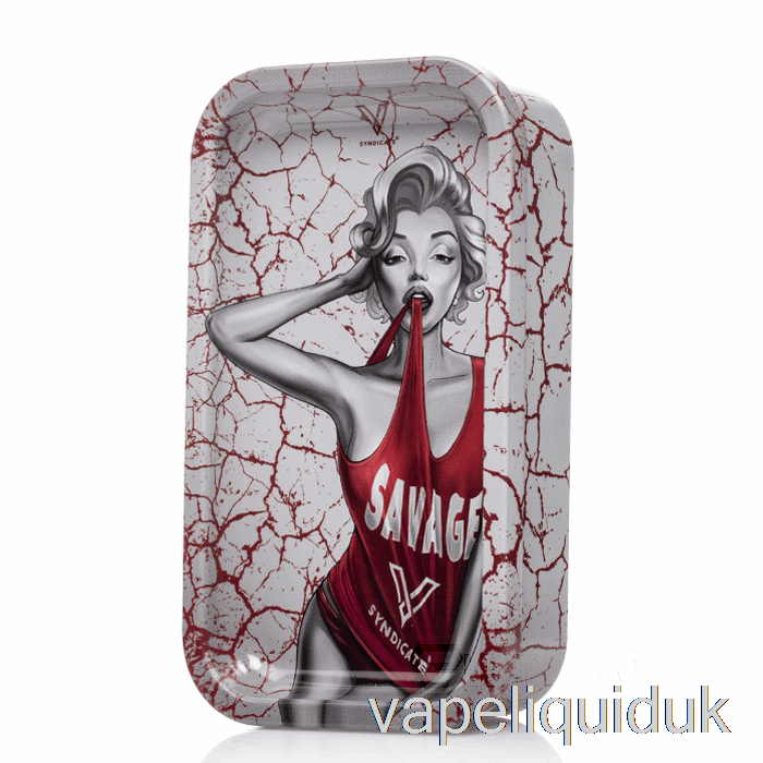 V Syndicate 2-in-1 Rolling Tray and Storage Dank Diva Vape Liquid